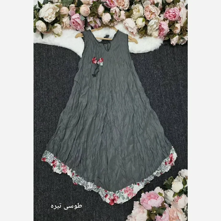 ساحلی چروک تایلندی نخی فری سایز خنک و سبک