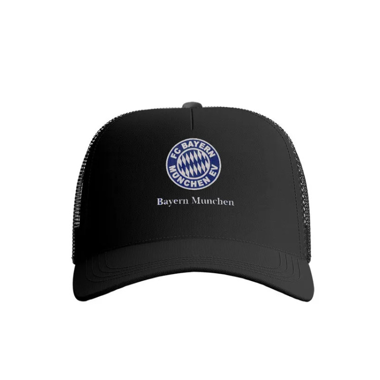 کلاه کپ پاد آفرین مدل فوتبالی بایرن مونیخ طرح تیم ورزشی جنس کتان کد 471