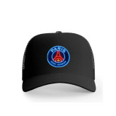 کلاه کپ پاریس سنت ژرمن PSG پاد آفرین مدل فوتبالی طرح تیم ورزشی کتان قابل تنظیم آفتاب گیر