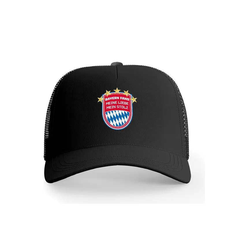 کلاه کپ پاد آفرین مدل فوتبالی بایرن مونیخ طرح تیم ورزشی جنس کتان قابل تنظیم
