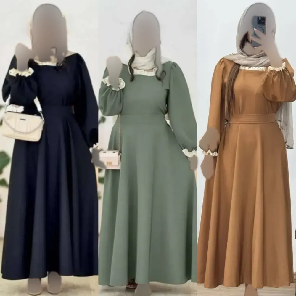 پیراهن زنانه مدل دریا جنس شانتون سوفیا فری سایز