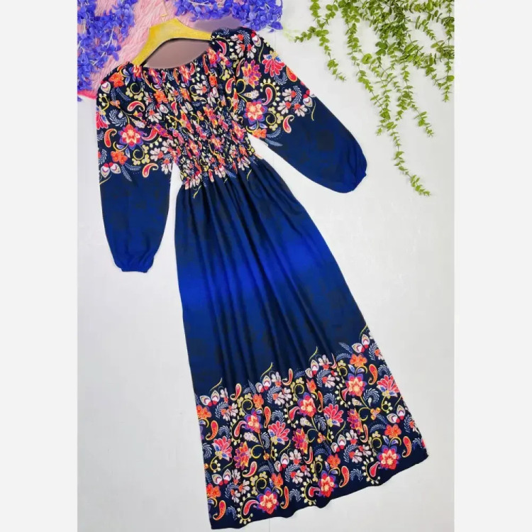ساحلی نخ ایرانی مدل سیمین سایز 38 تا 50 رنگ سورمه ای و کله غازی