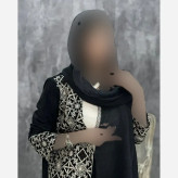 شال درختی نگین مشکی لب دانتل مزونی مجلسی کیفیت درجه یک