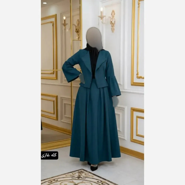 کت دامن مجلسی مازراتی خرجکار کریستال فری سایز