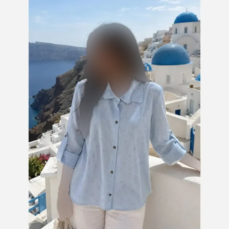 شومیز زنانه مدل میو میو جنس سوپر آیراش درجه یک فری سایز