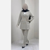 ست اداری ومجلسی سارا پارچه مازراتی کجراه درجه یک