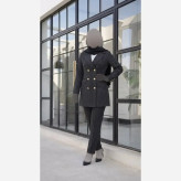 ست اداری ومجلسی سارا پارچه مازراتی کجراه درجه یک