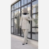 ست اداری ومجلسی سارا پارچه مازراتی کجراه درجه یک