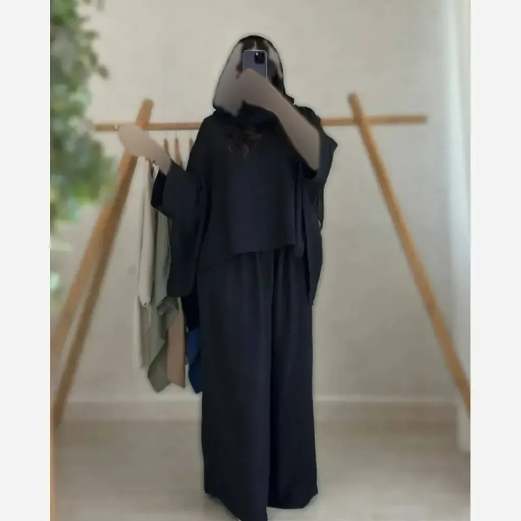 ست اسپنیش شانتون کوکدوزی زنانه فری سایز خنک تابستانی