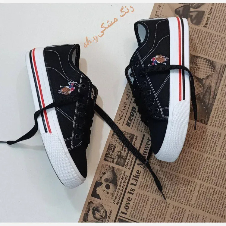 کفش کتانی ونس پولو زنانه جنس کج راه سایز 37 تا 40