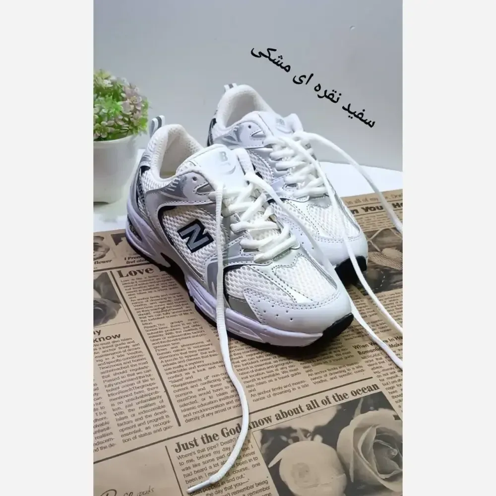 کتونی نیوبالانس 530 اورجینال کف دوخت اشتروبل کفی طبی EVA رویه راشل سوبله خارجی