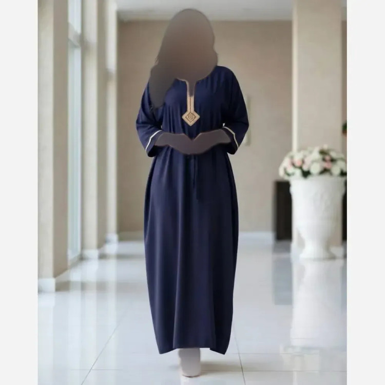 پیراهن زنانه طلا کوب نخ وارداتی فری سایز رنگ استخوانی و بنفش