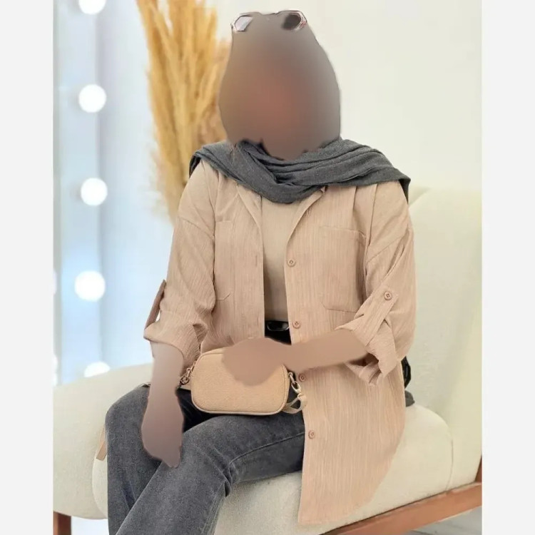 شومیز زنانه مدل سونیا جنس سوپر آیوا درجه یک فری سایز