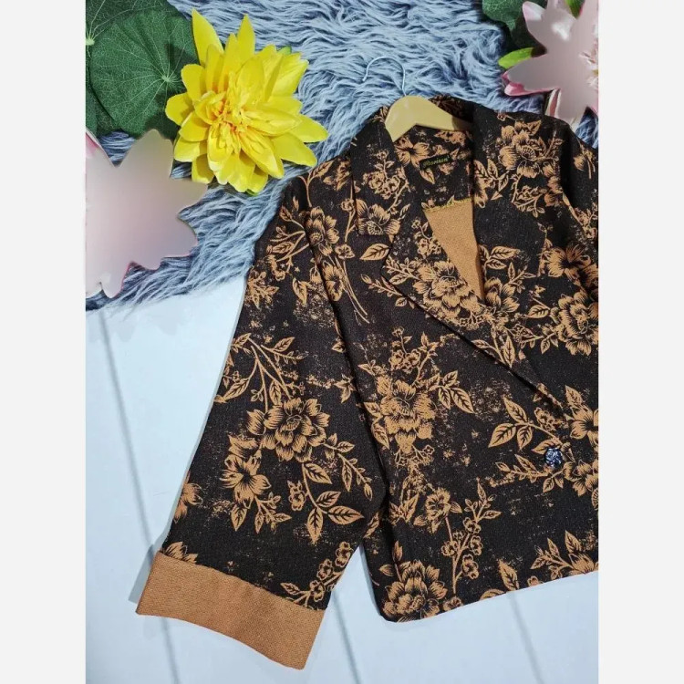 کت تک زنانه جنس ژاکارد سایز بندی متنوع