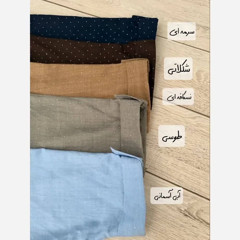 شومیز نگین دار سایز بزرگ جنس پری