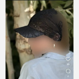 هد گیپور نقابدار رنگ مشکی و سفید