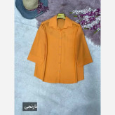 شومیز تک جیب ترمه جنس پری خنک و سبک سایز فری 38 تا 48