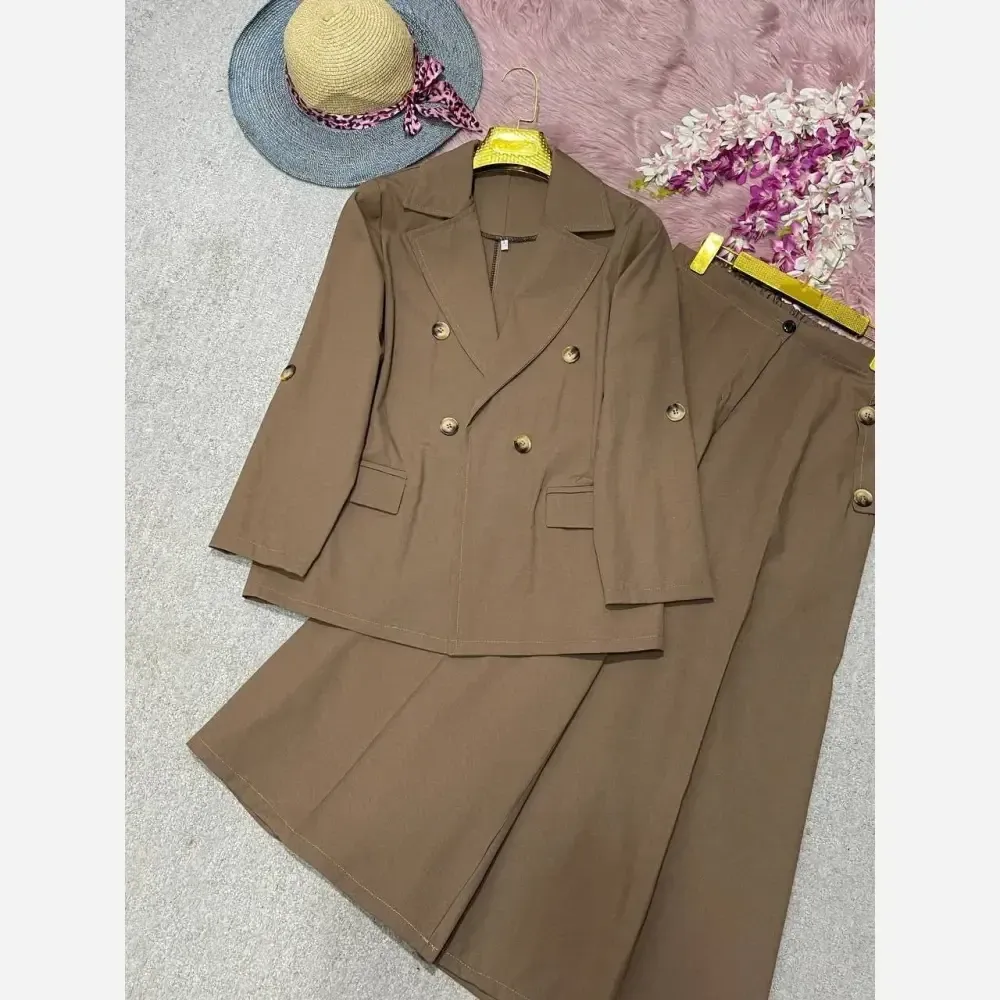 کت و شلوار لنین زنانه مدل رویا رنگ بندی متنوع سایز 38 تا 48