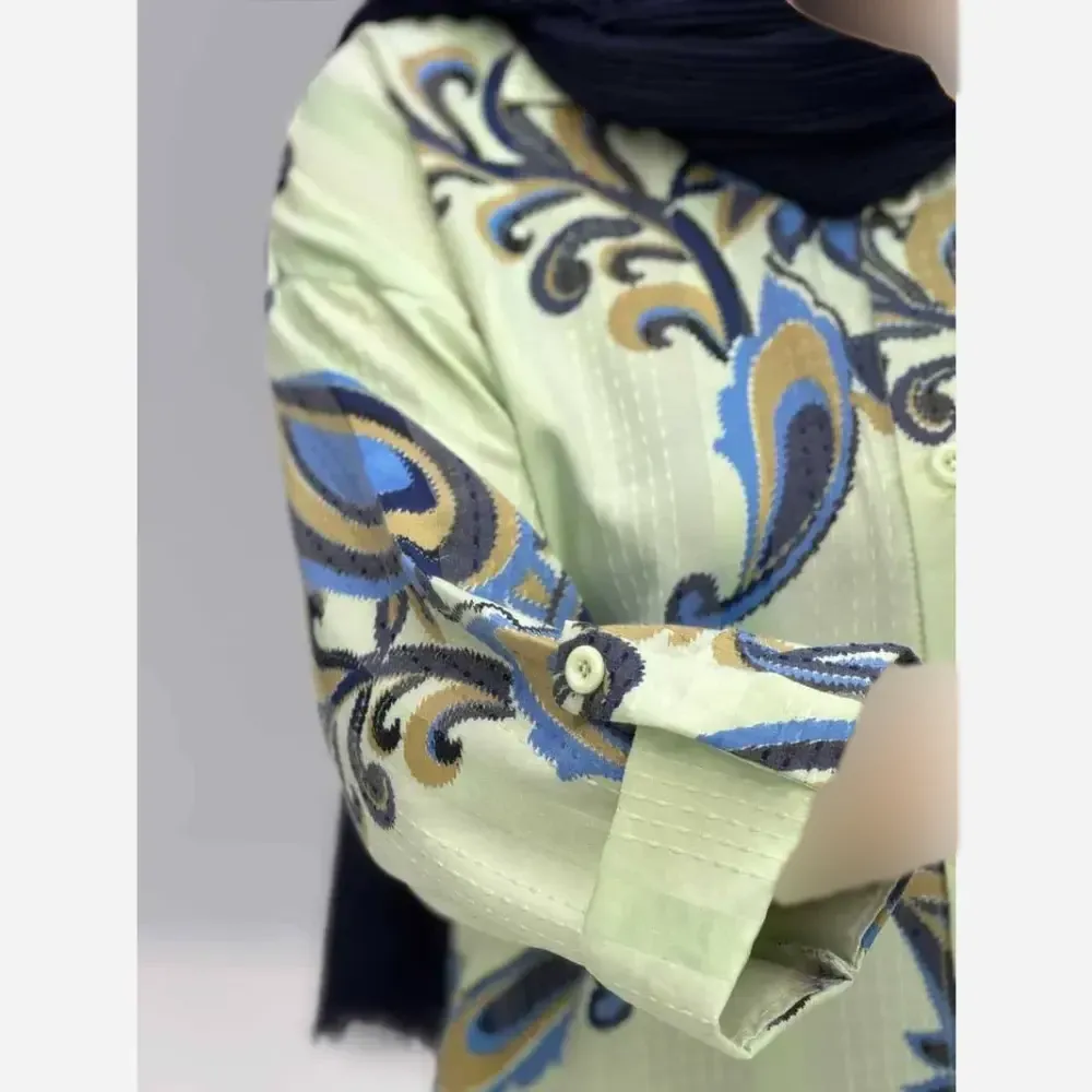 شومیز زنانه تابستانی کوک دوزی فری سایز رنگ پاستیلی