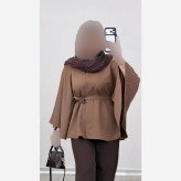 شنل زنانه روژان جنس مازراتی درجه یک فری سایز