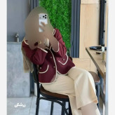 ست کت و شلوار اداری زنانه جنس سوپرمازراتی پاپیون دار فری سایز