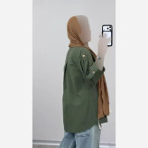 کت شانتون زنانه فری سایز خنک و تابستانی مدل یلدا