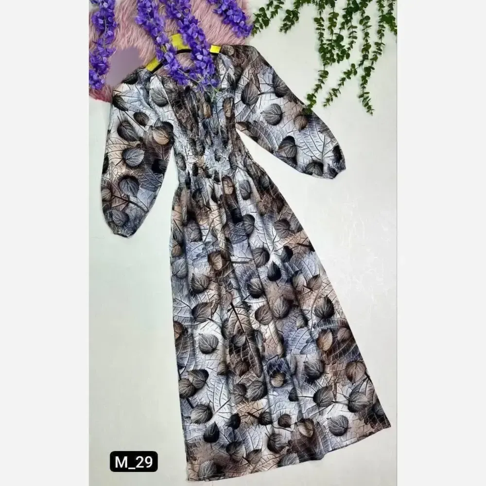 ساحلی گلدار نخی خارجی فری سایز خنک
