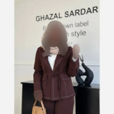 ست کت و شلوار زنانه کتان کشی عیدانه سایز 38 تا 46 فری