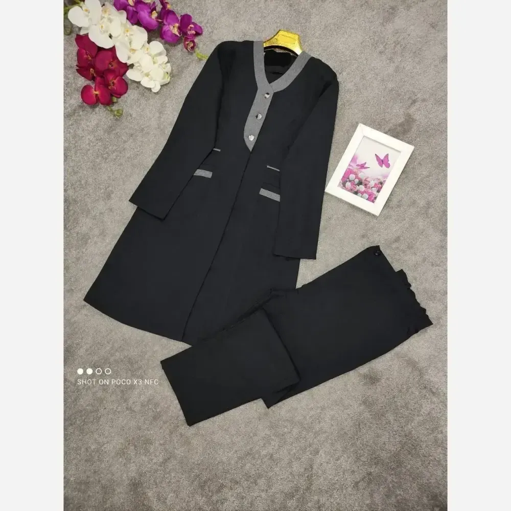 ست مانتو و شلوار اداری مکانیک پرشیا درجه یک سایز 38 تا 50