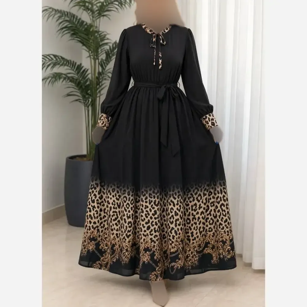 ساحلی مجلسی مشکی پرچین جنس بوگاتی درجه یک فری سایز