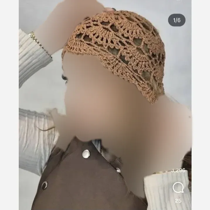 کلاه قلاب بافی زنانه رنگی