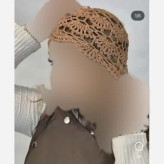 کلاه قلاب بافی زنانه رنگی