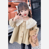 پالتو کتان آستردار وارداتی بچهگانه مناسب 1 تا 6 سال