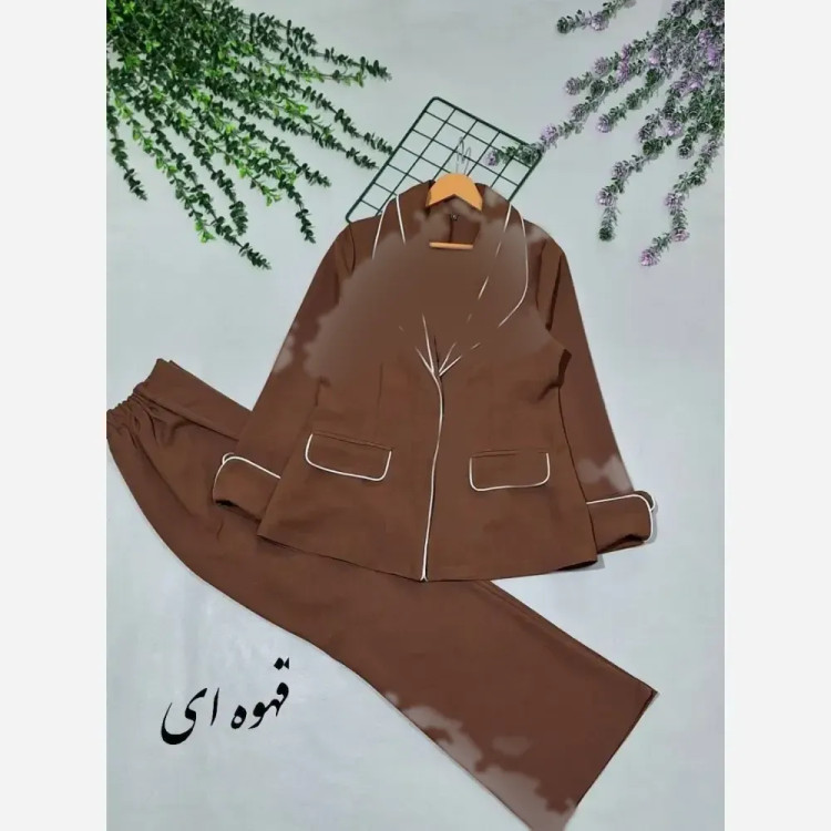 شومیز مانتویی لنین گلدوزی شده خنک سایز 38 تا 46