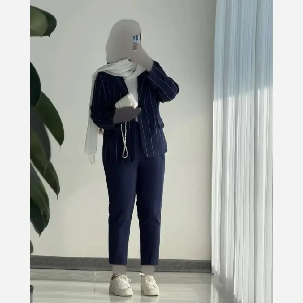 کت و شلوار زنانه مدل ماهی جنس مازراتی