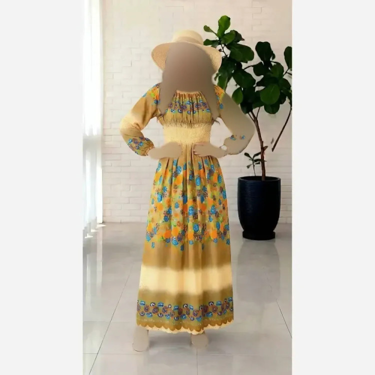 ساحلی زنانه نخ ایرانی خنک تابستانی طرح سحر سایز 38 تا 50