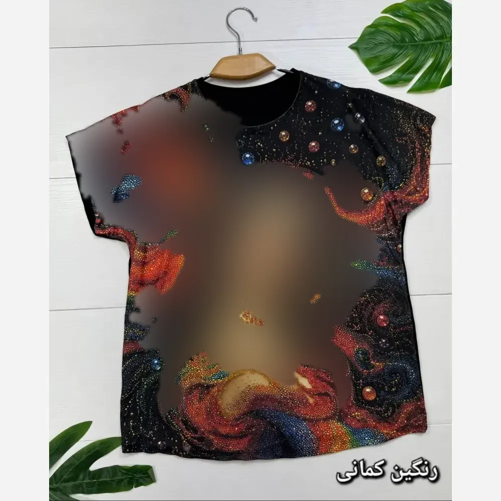 شومیز زنانه ویسکوز الیزه کش مدل دایانا فری سایز 38 تا 50