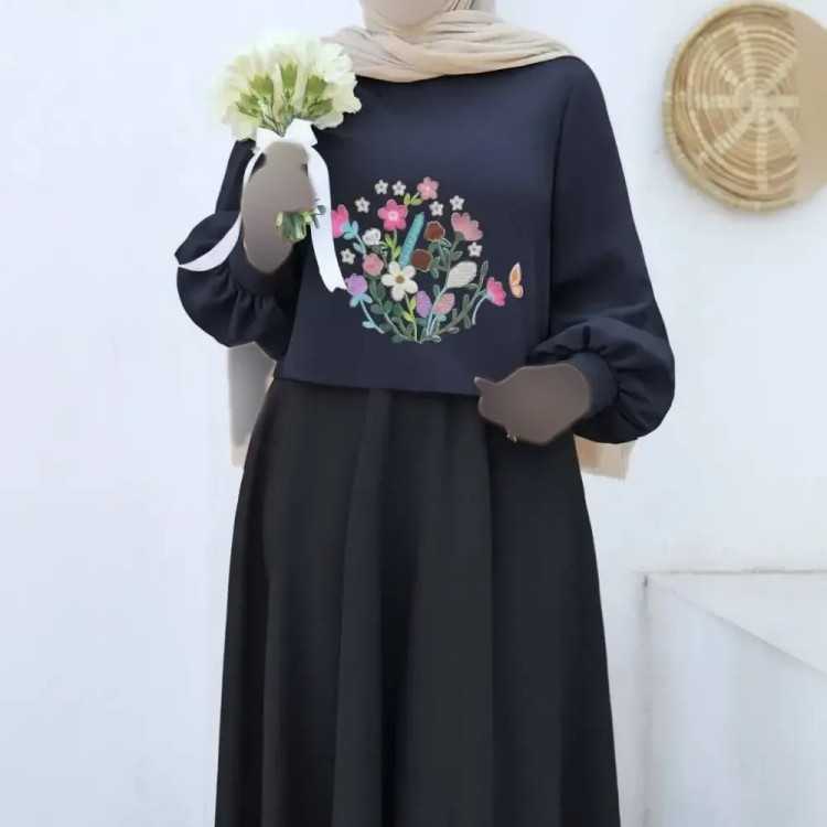 ست رویه و سارافون گلدوزی شده مازراتی فری سایز