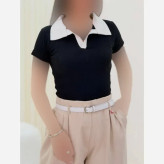 پلوشرت پنبه کبریتی درجه یک فری سایز زنانه