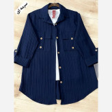 شومیز جیل صلیبی ایوا درجه یک سایز 38 تا 46