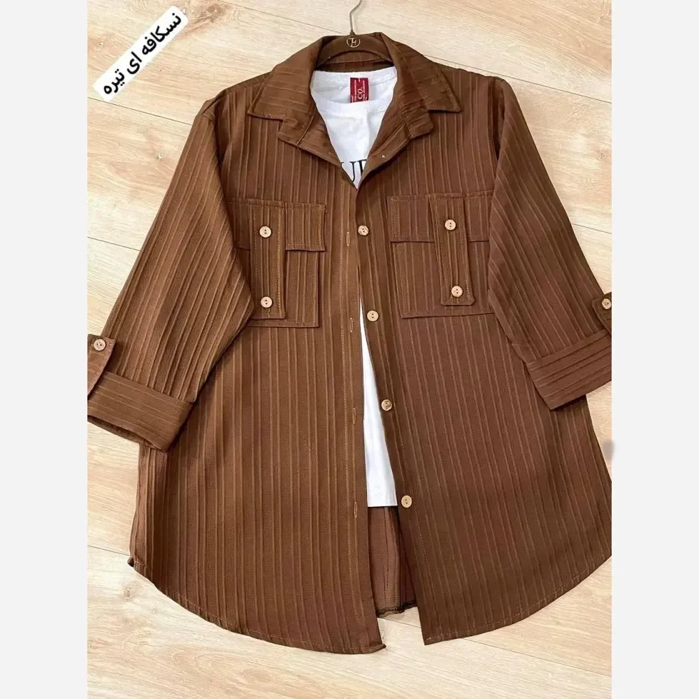 شومیز جیل صلیبی ایوا درجه یک سایز 38 تا 46