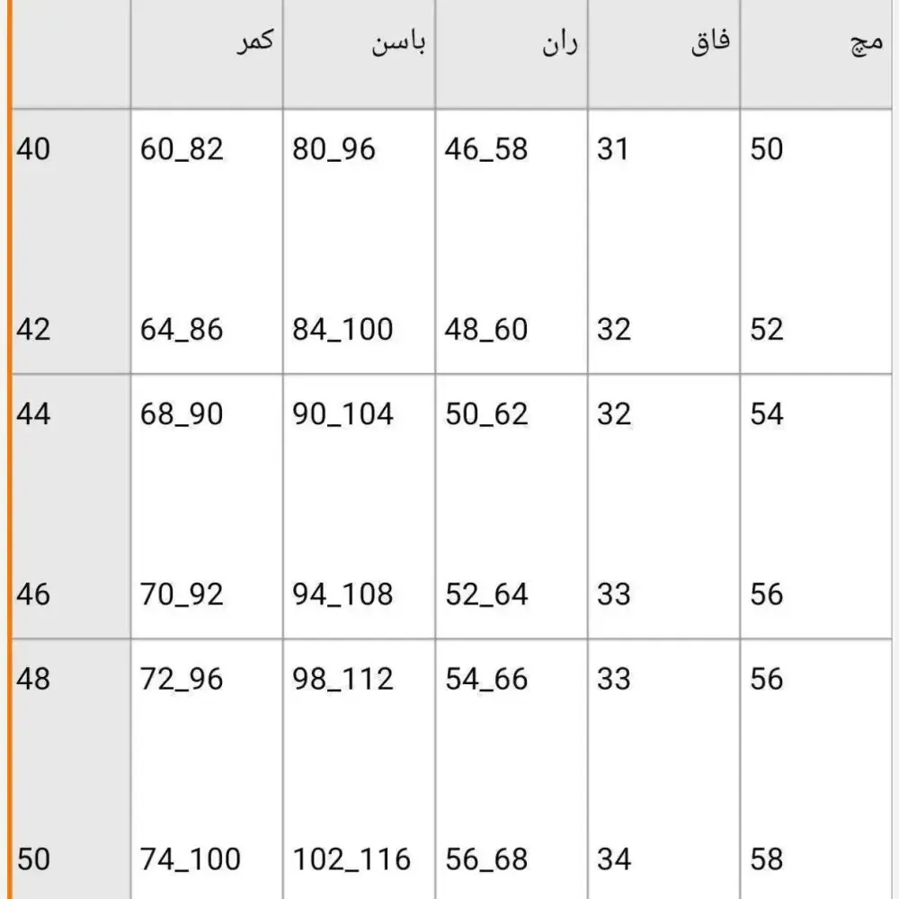 شلوار کتان دمپا جلو دکمه زنانه جنس کتان کش اعلا سایز 40 تا 50