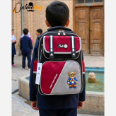 کوله پشتی پسرانه طرح تدی مناسب پیش دبستانی و دبستان پارچه خارجی وارداتی