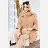 شومیز زنانه مدل صدف جنس سوپر آیوا درجه یک فری سایز