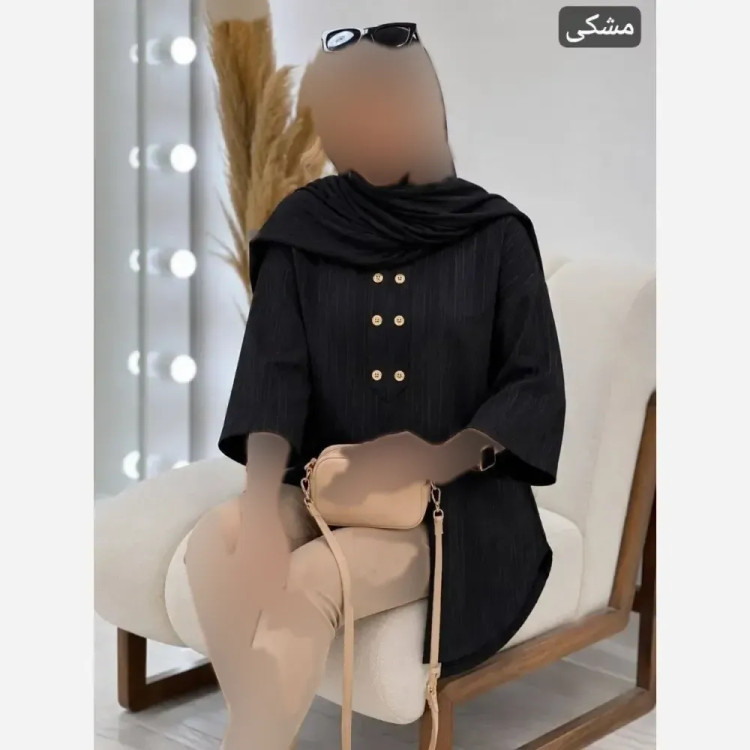 شومیز زنانه مدل صدف جنس سوپر آیوا درجه یک فری سایز