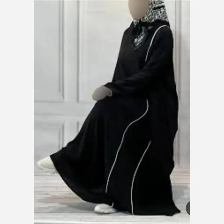 عبا زنانه مدل فرحناز جنس الیزه درجه یک فری سایز