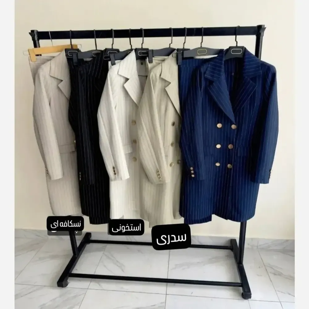 ست اداری ومجلسی سارا پارچه مازراتی کجراه درجه یک