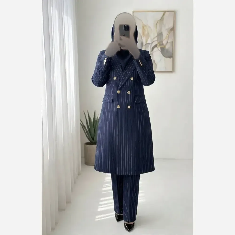 ست اداری ومجلسی سارا پارچه مازراتی کجراه درجه یک