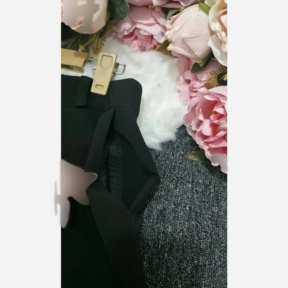 شلوار بگ زنانه مازراتی دبل گرم بالا پشت کش دار