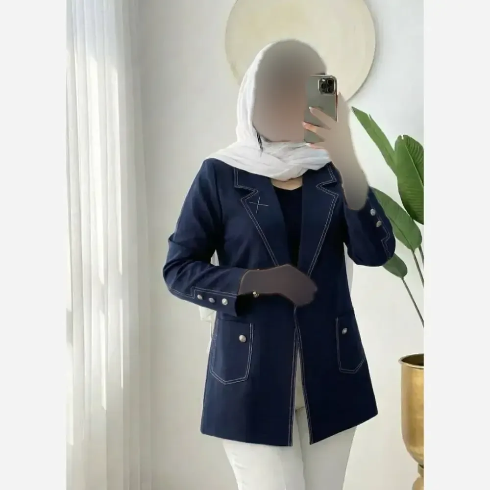 کت مزونی زنانه دبل مازراتی درجه یک اسنا